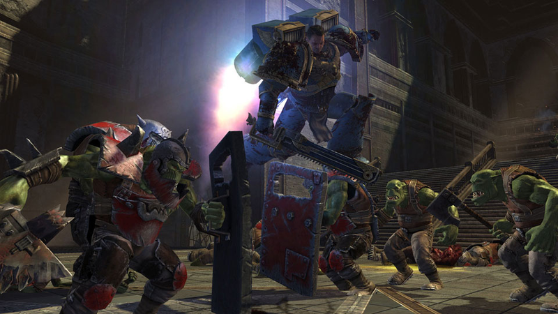 Illustration for article titled McFist's Manly Man Game -- Warhammer 40K: Space Marine